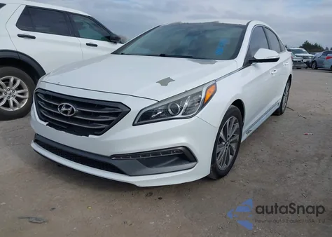 2015 Hyundai Sonata Sport из США, поврежденный, VIN 5NPE34AF7FH024248